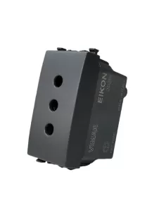 Vimar 20201 Eikon 2P T 10A P11 Steckdose grau 2